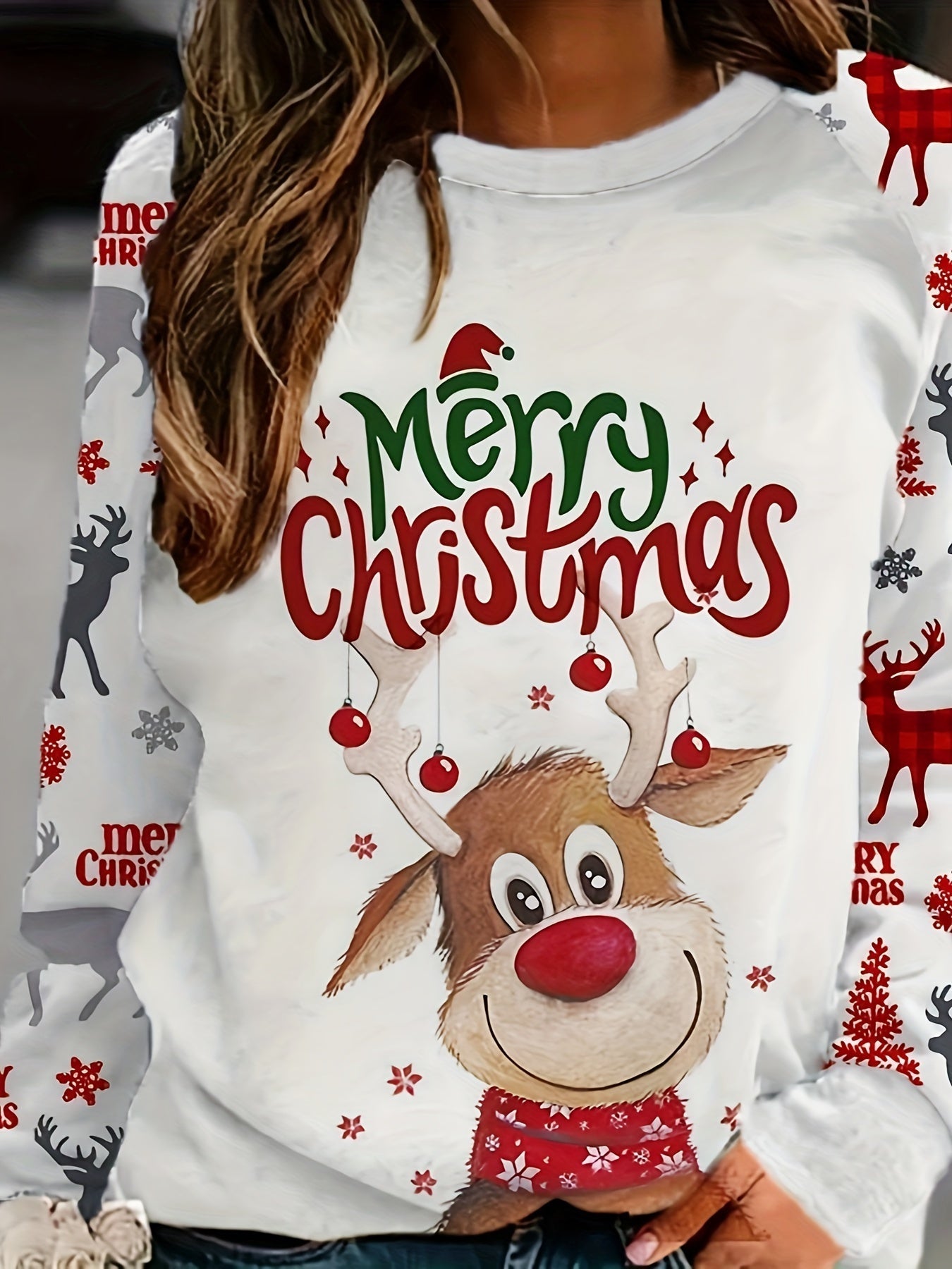 Ivyshape | Merry Christmas Sweatshirt