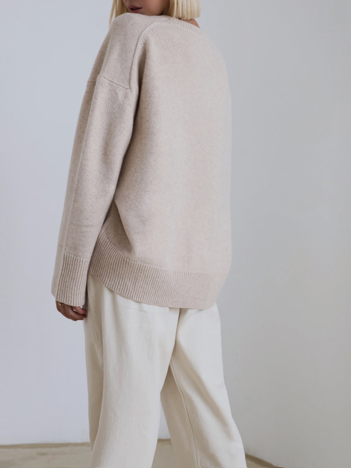 Ivyshape | Oversized Pullover Sweater