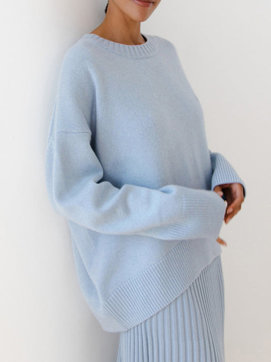 Ivyshape | Oversized Pullover Sweater