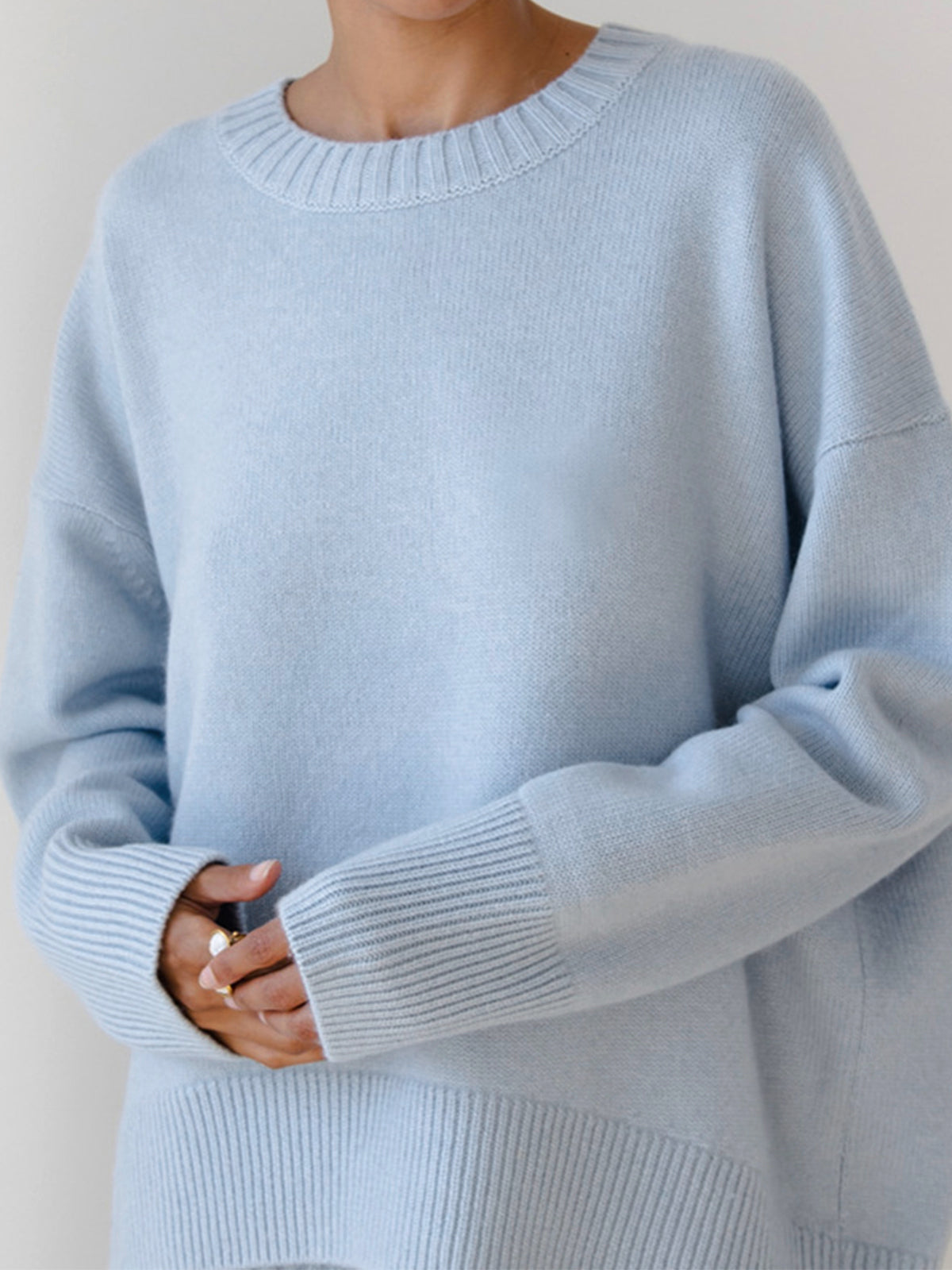 Ivyshape | Oversized Pullover Sweater