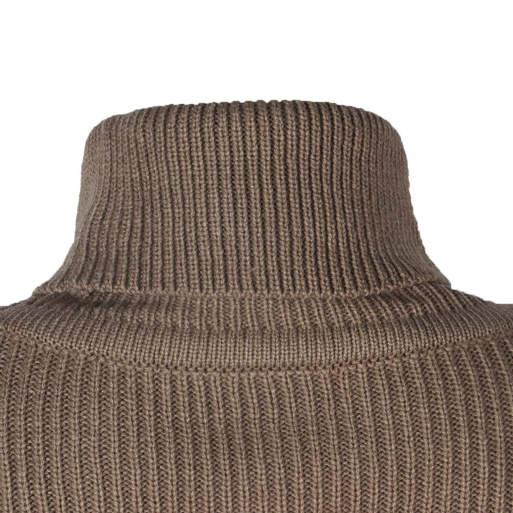 Ivyshape | Loose Solid Color Turtleneck Sweater