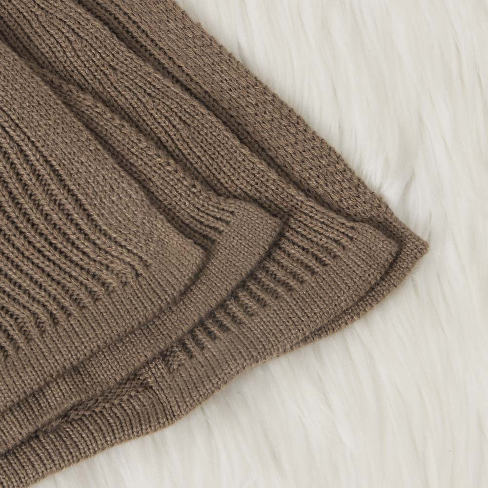 Ivyshape | Loose Solid Color Turtleneck Sweater