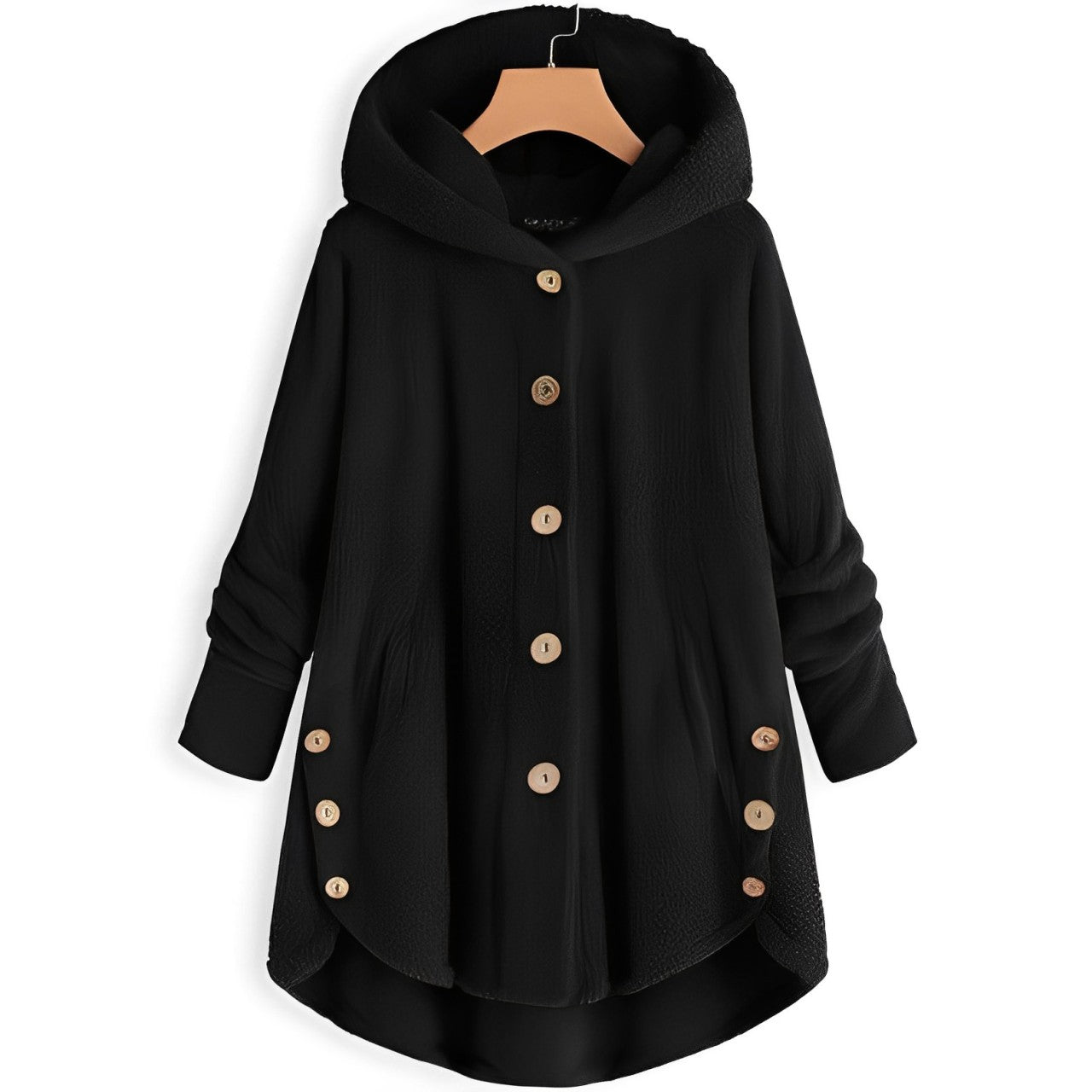 Ivyshape | Teddy Plush Wool Coat Reversible