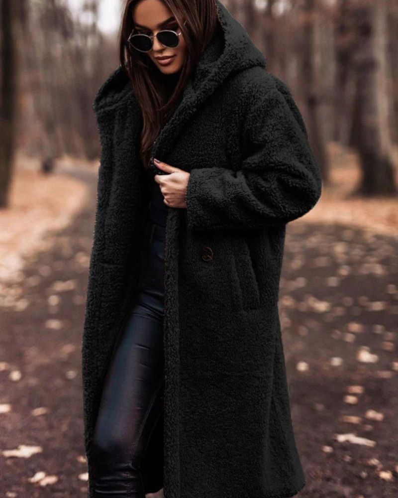 Ivyshape | Warm & Cosy Wool Coat