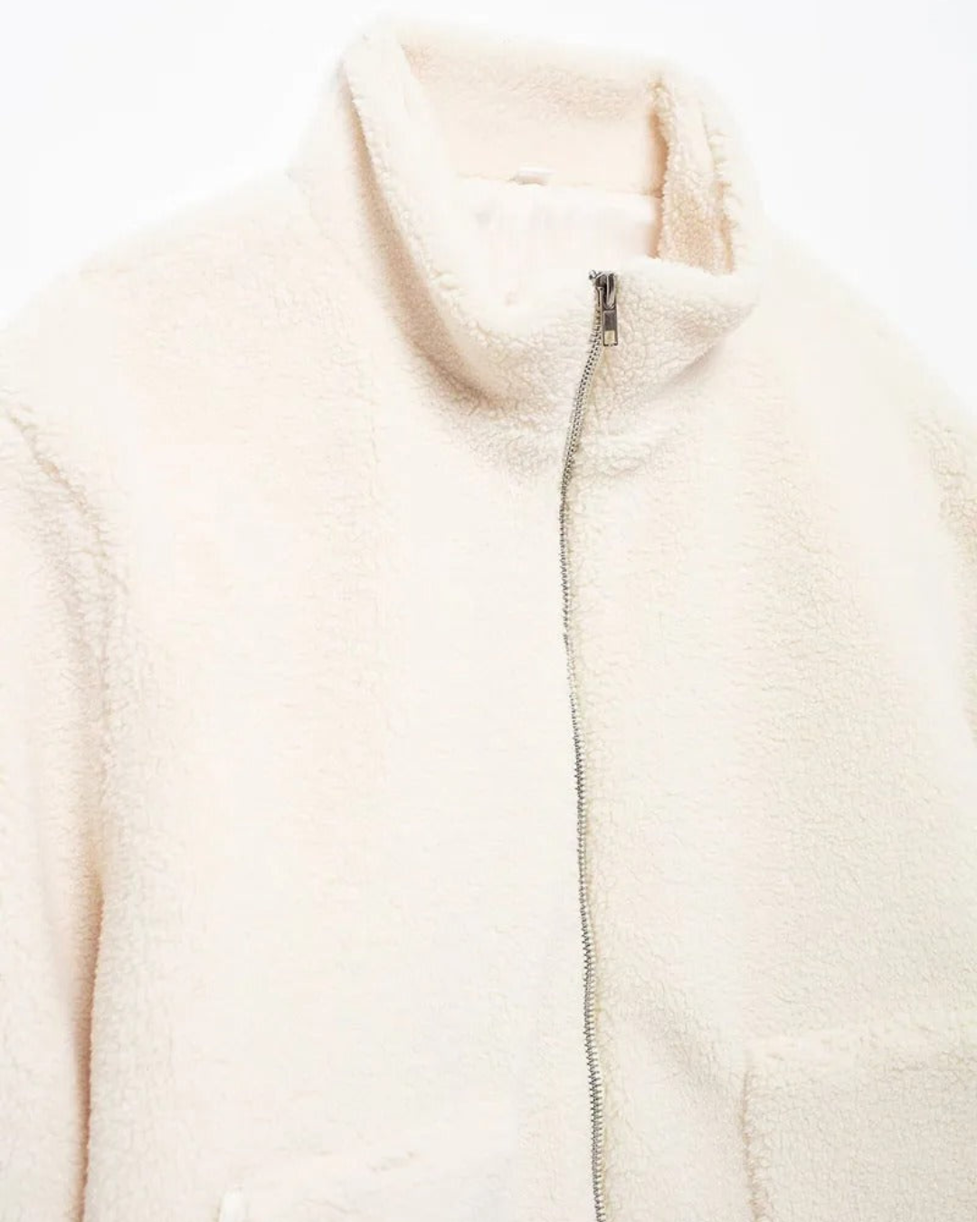 Ivyshape | Cozy Teddy Jacket