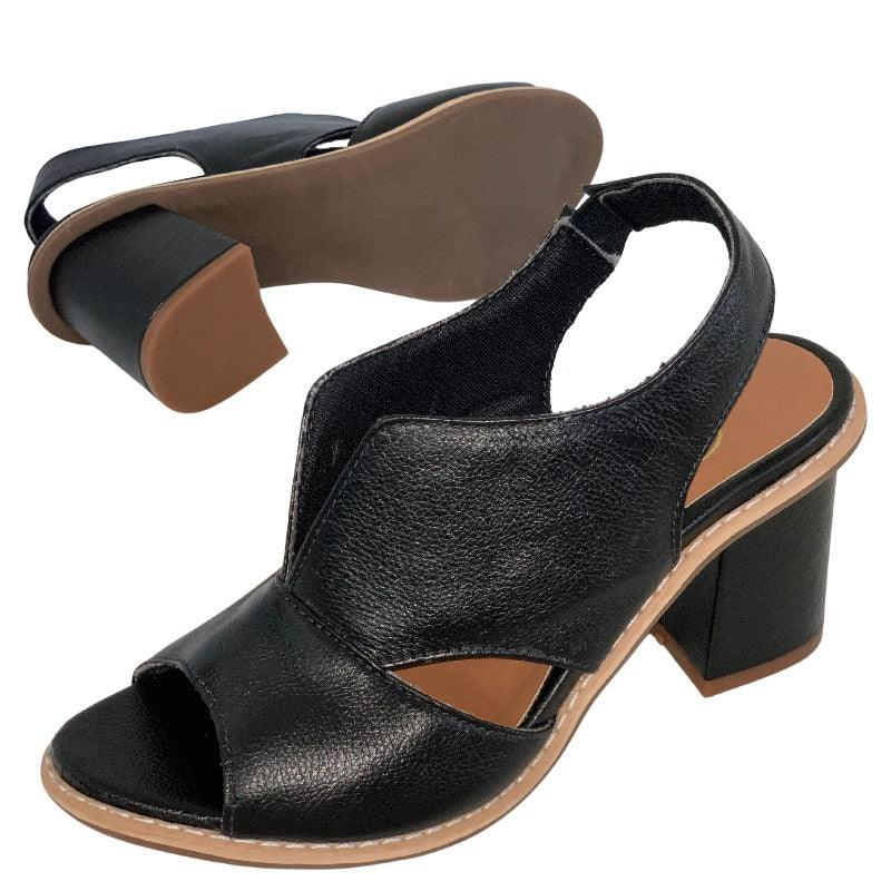 Ivyshape | Unmatched Durability and Timeless Elegance in Women's Sandals Made Of Genuine Leather