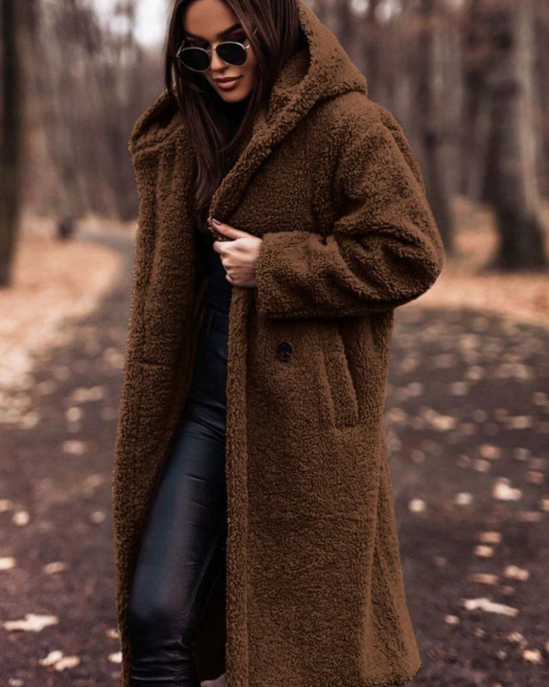 Ivyshape | Warm & Cosy Wool Coat