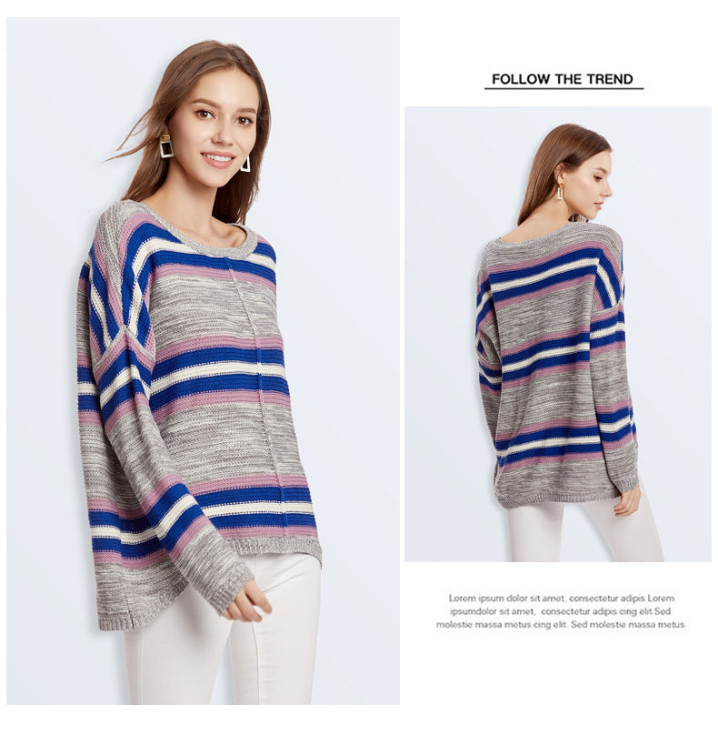 IvyShape | Solid Color Sweater Knitted Sweater