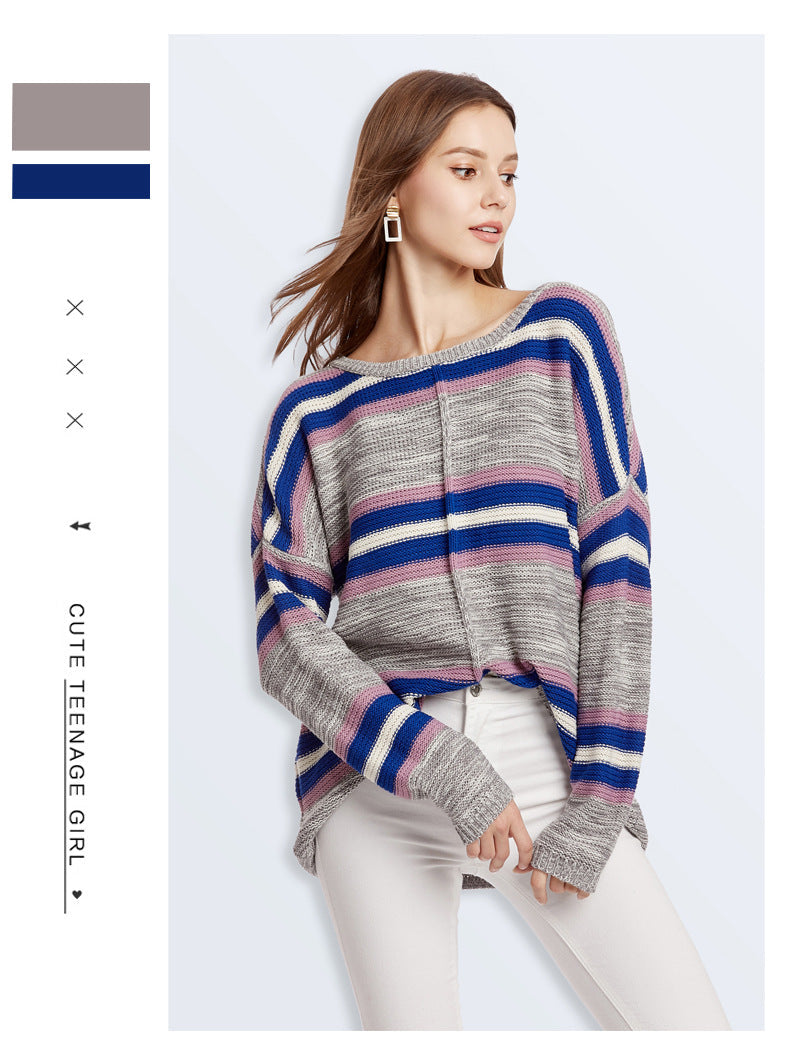 IvyShape | Solid Color Sweater Knitted Sweater