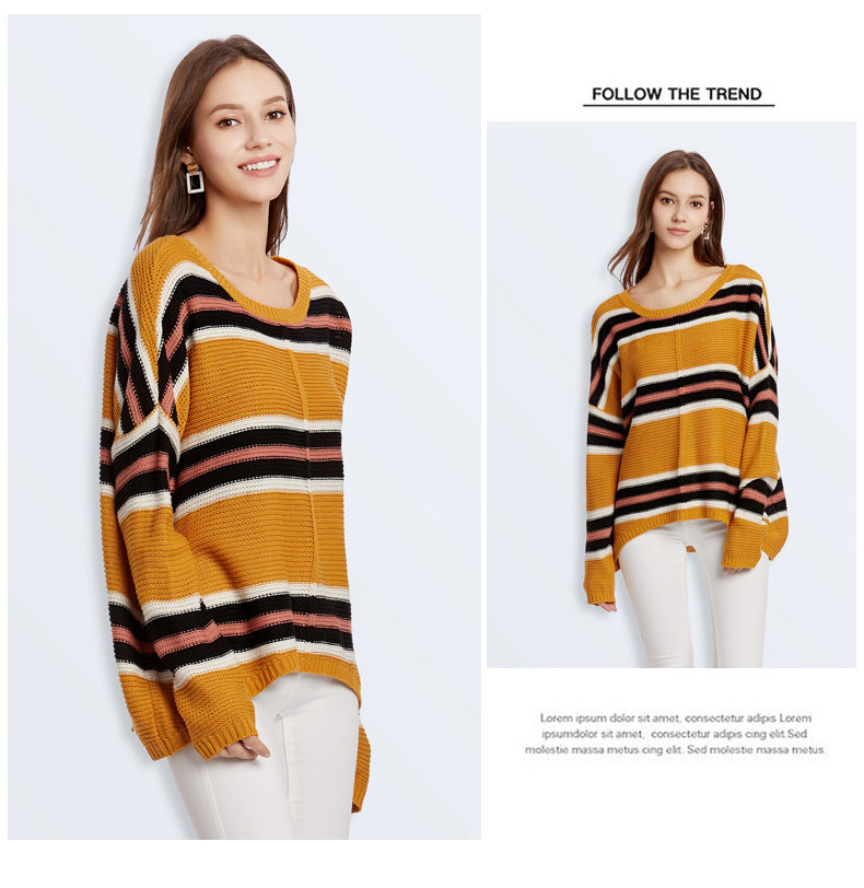 IvyShape | Solid Color Sweater Knitted Sweater