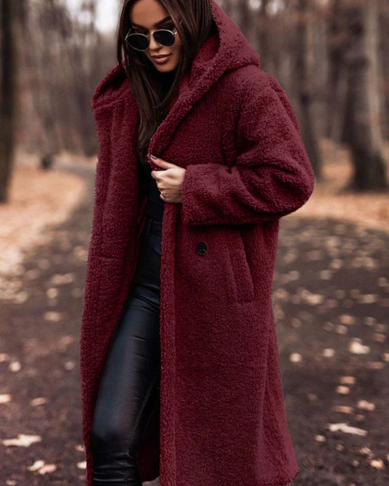 Ivyshape | Warm & Cosy Wool Coat