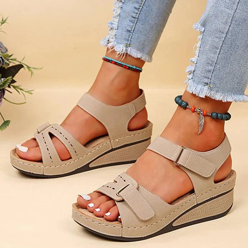 Ivyshape | Footflair Comfortable Orthopedic Sandals for Women