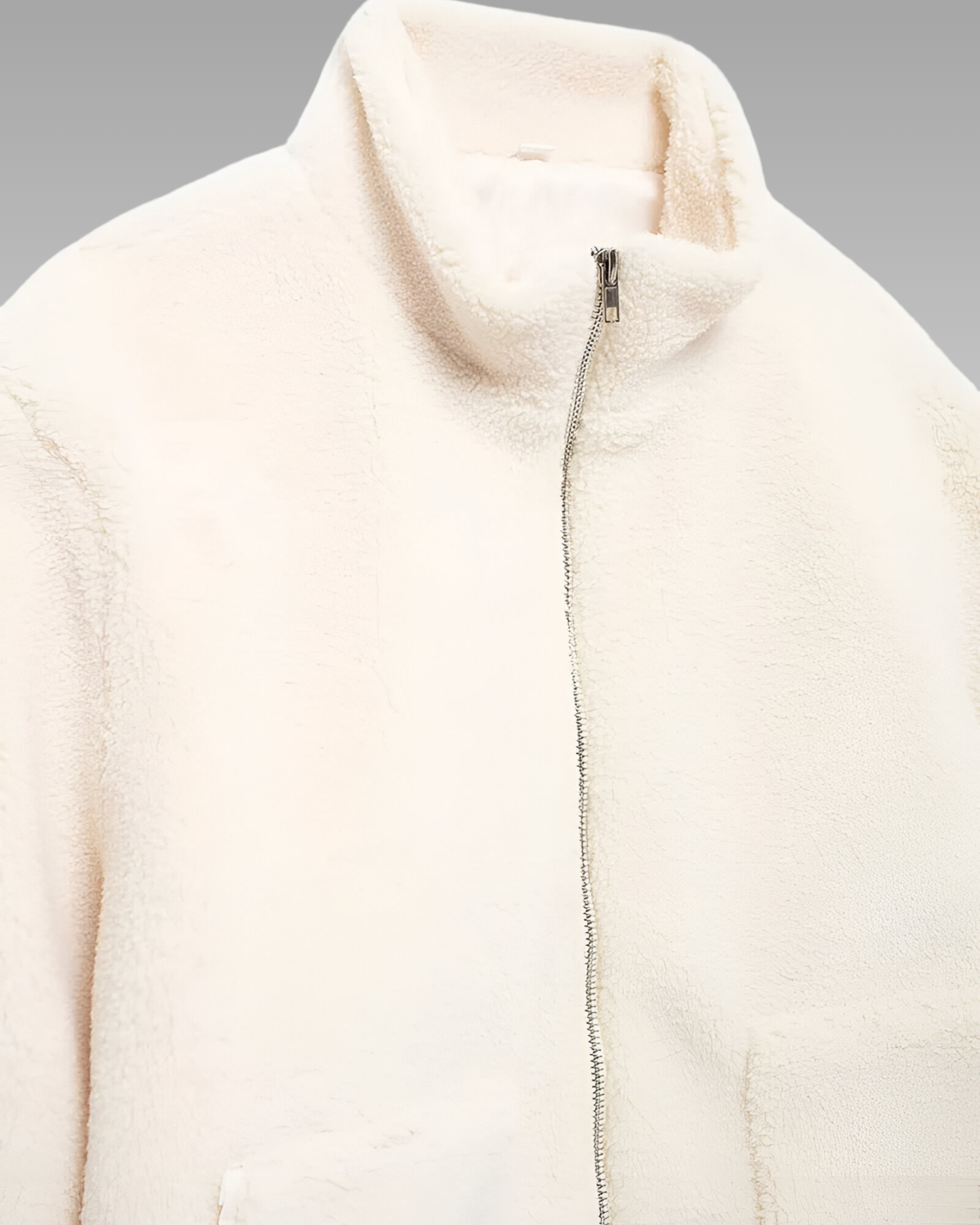 Ivyshape | Oversized Warm Fleece Jacket