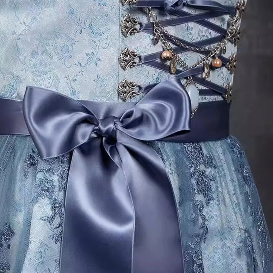 IvyShape | Comfortable Sleeveless Oktoberfest Dirndl Dress