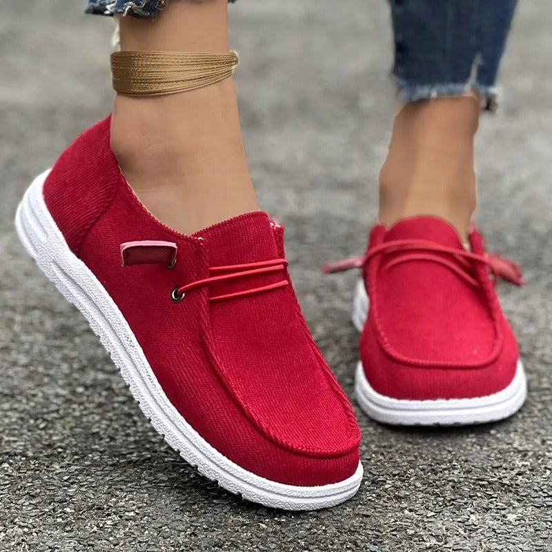 Breathable Canvas Sneakers for Women