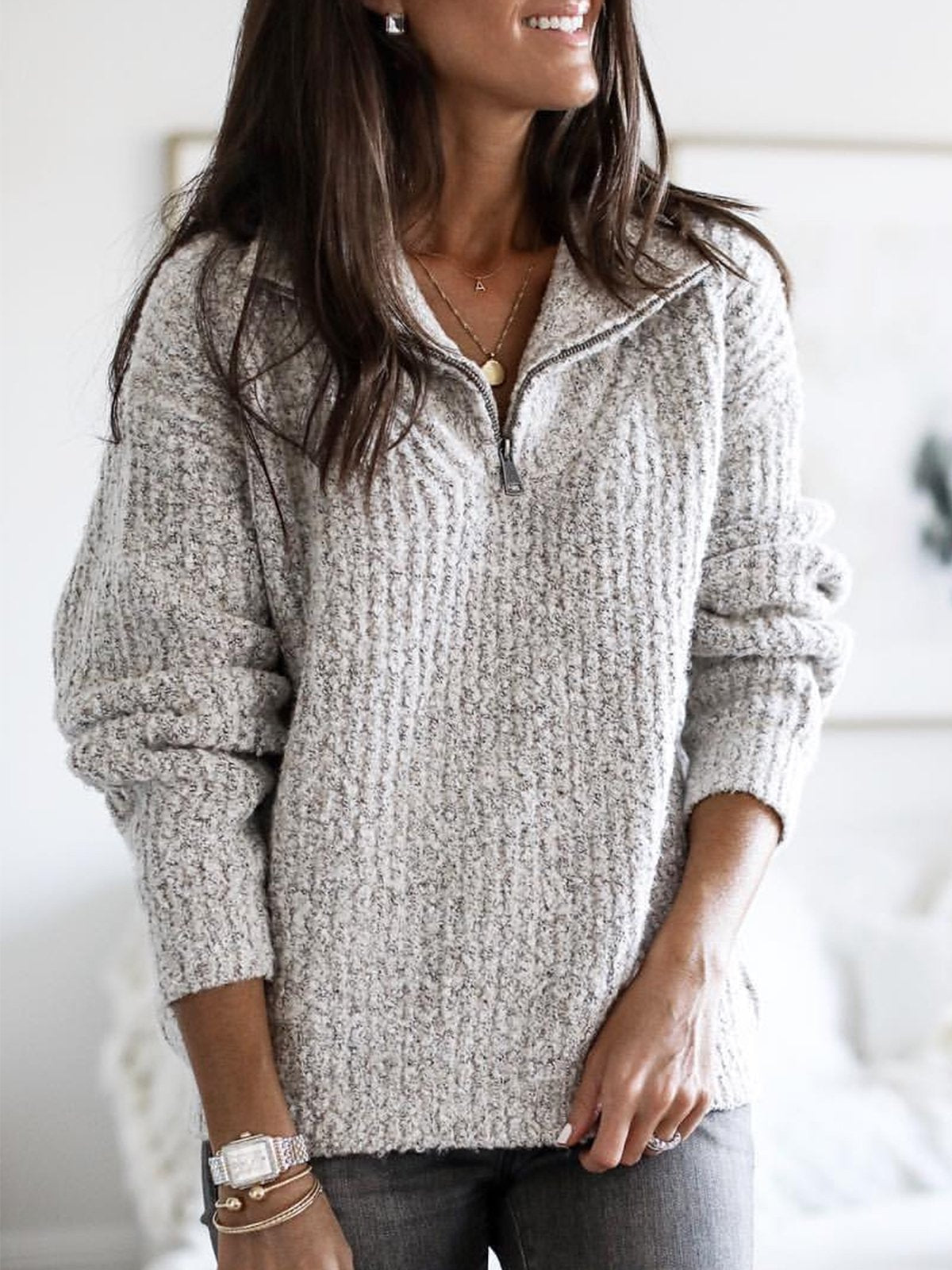 Ivyshape | Casual and Stylish Winter Sweater