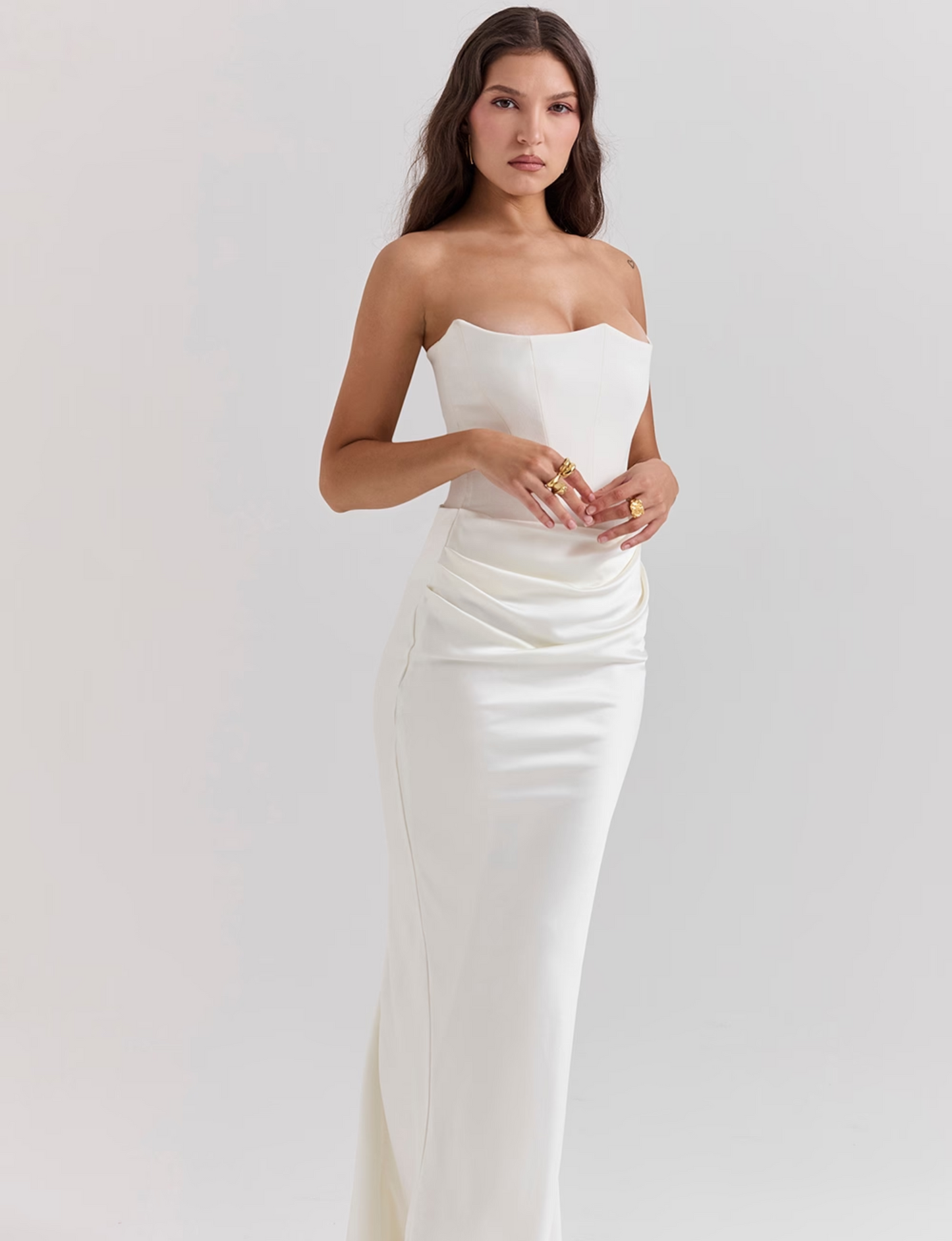 Ivyshape | Corset Strapless Dress