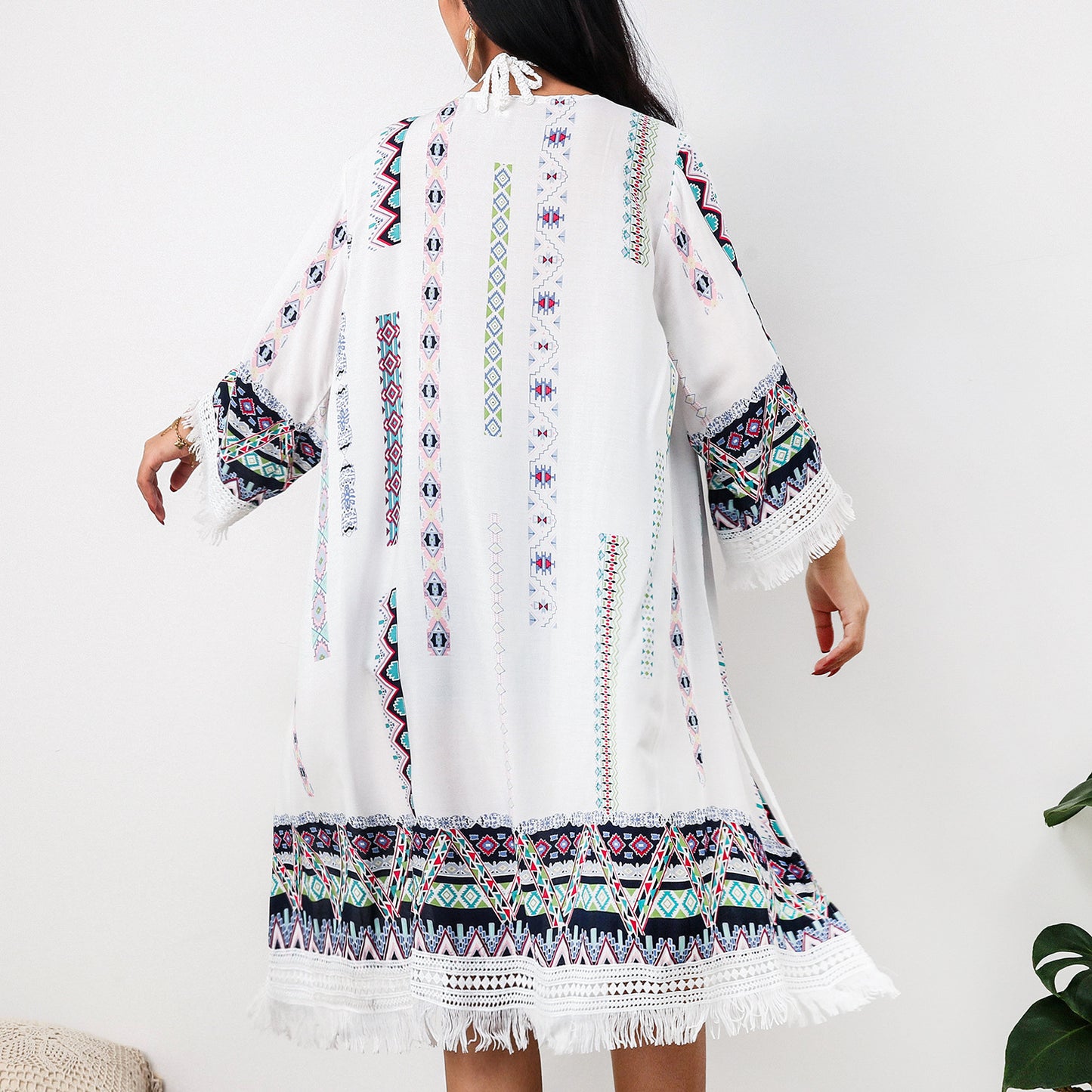 Women casual Boho dress Ivyshape