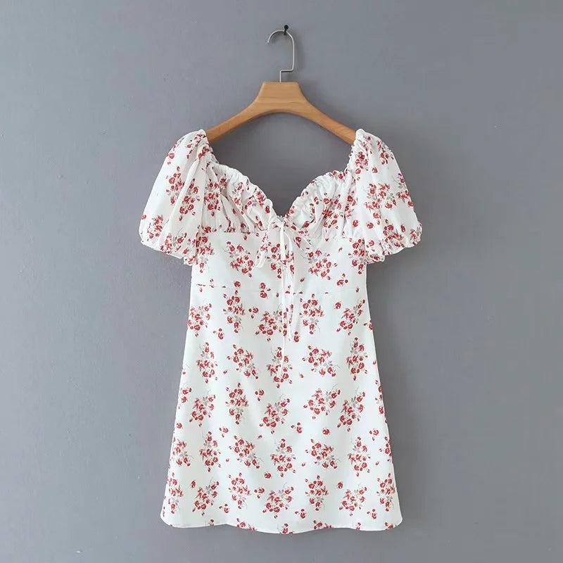 Ivyshape | Sleeve Floral Print Dress