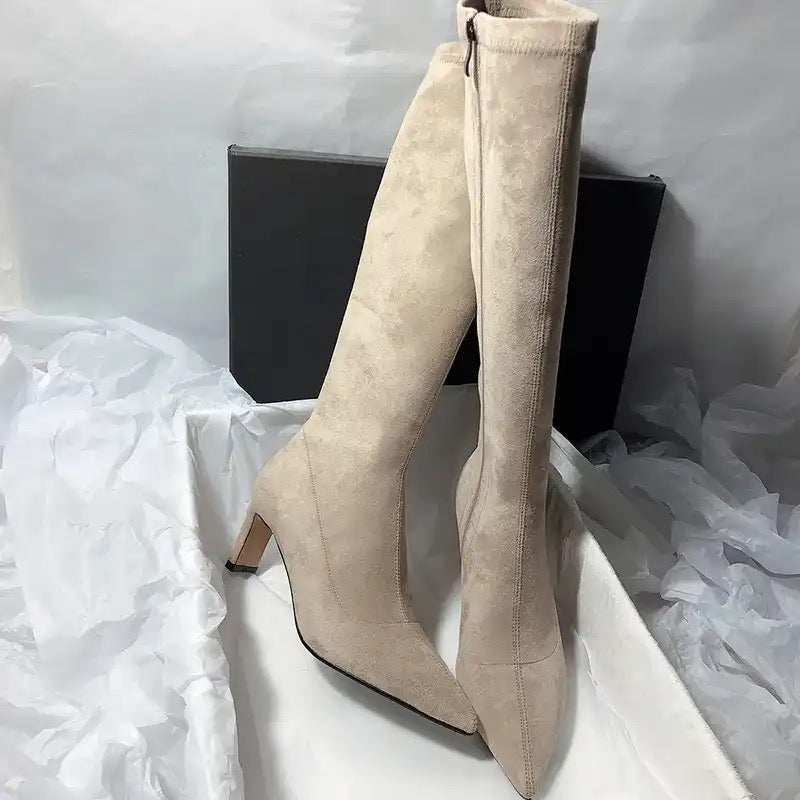 Ivyshape | Over Knee Premium Suede Boots