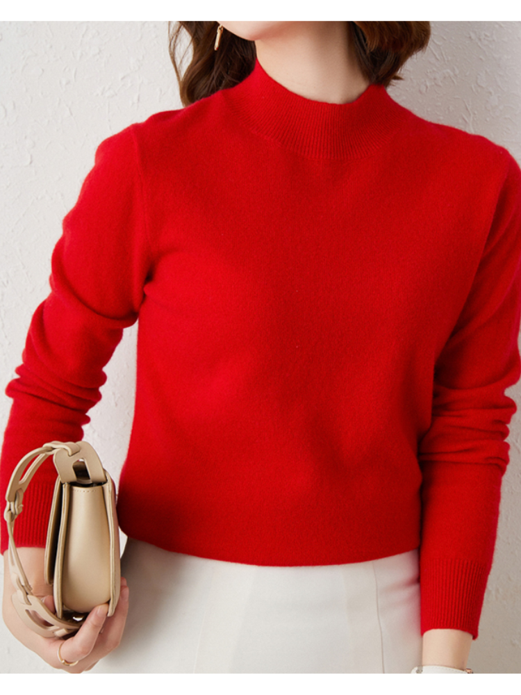 Ivyshape | Lightweight Turtleneck Sweater for Women