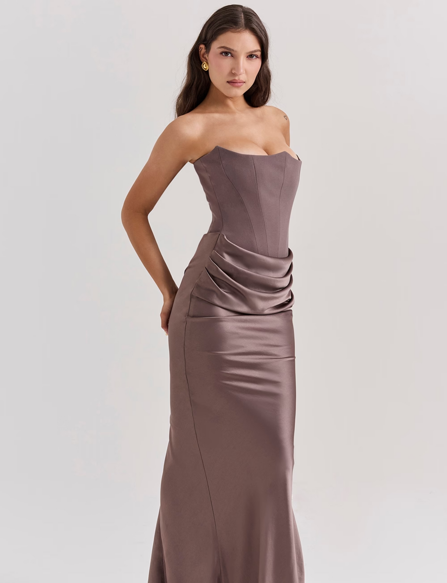 Ivyshape | Corset Strapless Dress