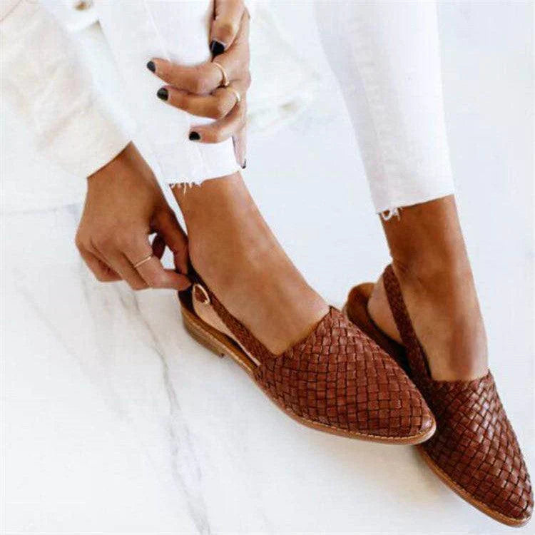 Ivyshape | Woven Casual Shoes