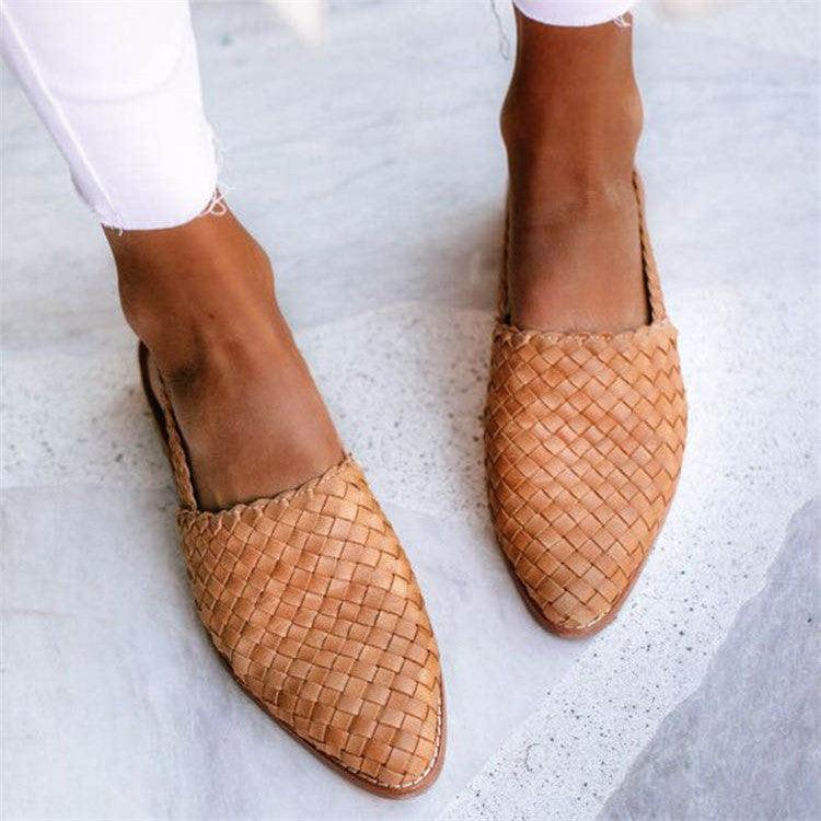 Ivyshape | Woven Casual Shoes