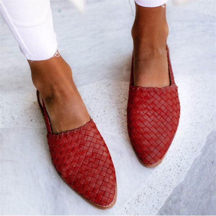 Ivyshape | Woven Casual Shoes