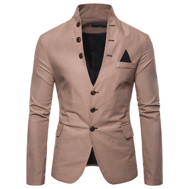 Ivyshape | Casual Autumn Jacket for Men