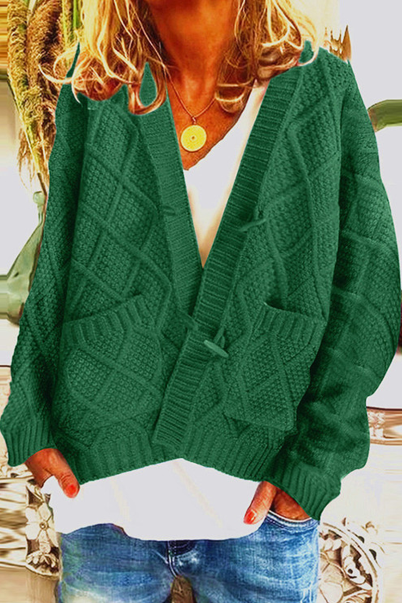 Ivyshape | Knitted Warm Versatile Winter Cardigan Sweater