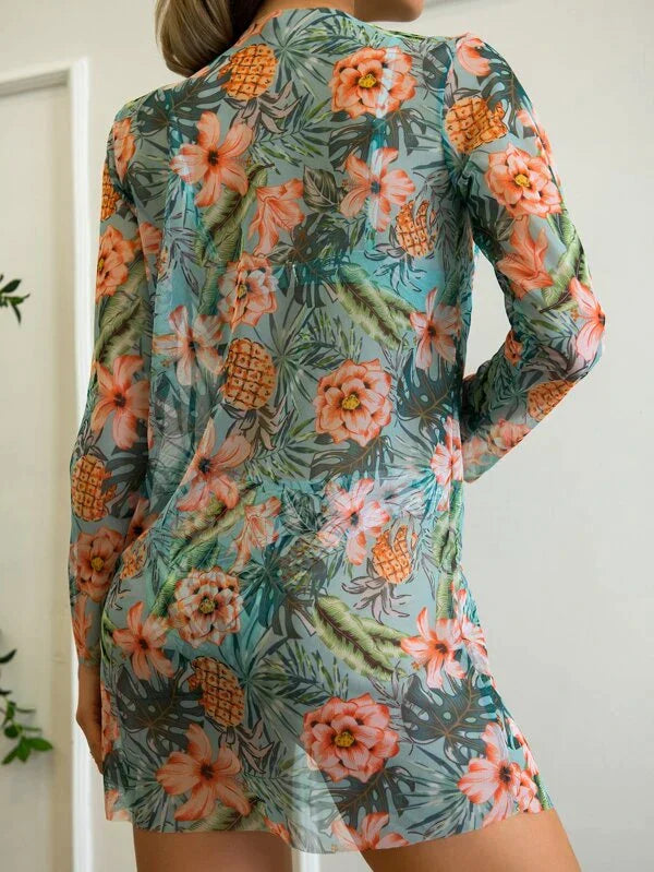 Ivyshape | Bikini-Set with Floral Pattern (Bestseller)