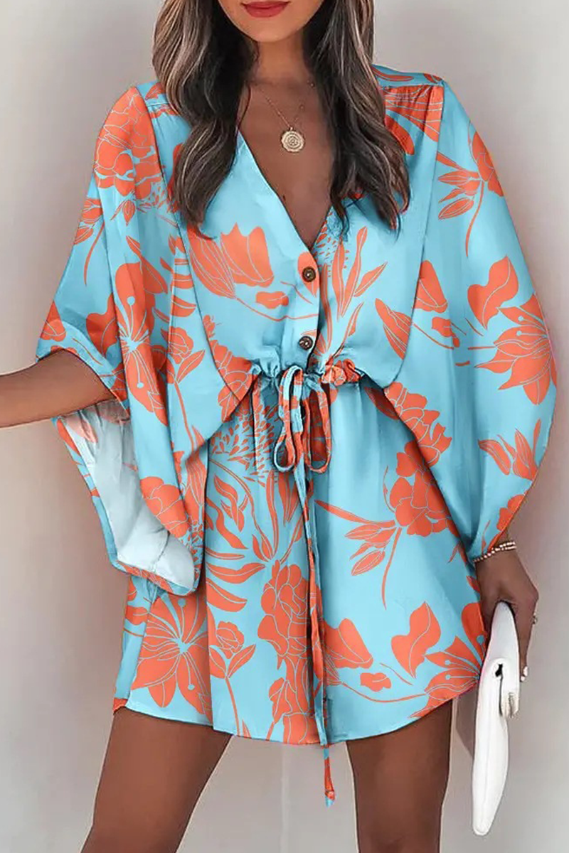 Summer Casual Boho Mini Dress | Ideal for Summer