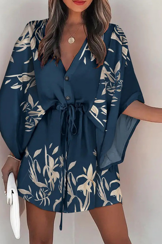 Summer Casual Boho Mini Dress | Ideal for Summer