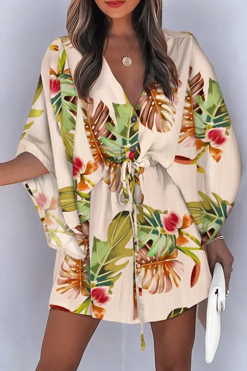 Summer Casual Boho Mini Dress | Ideal for Summer