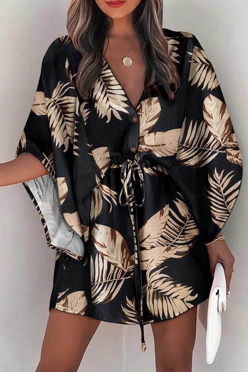 Summer Casual Boho Mini Dress | Ideal for Summer