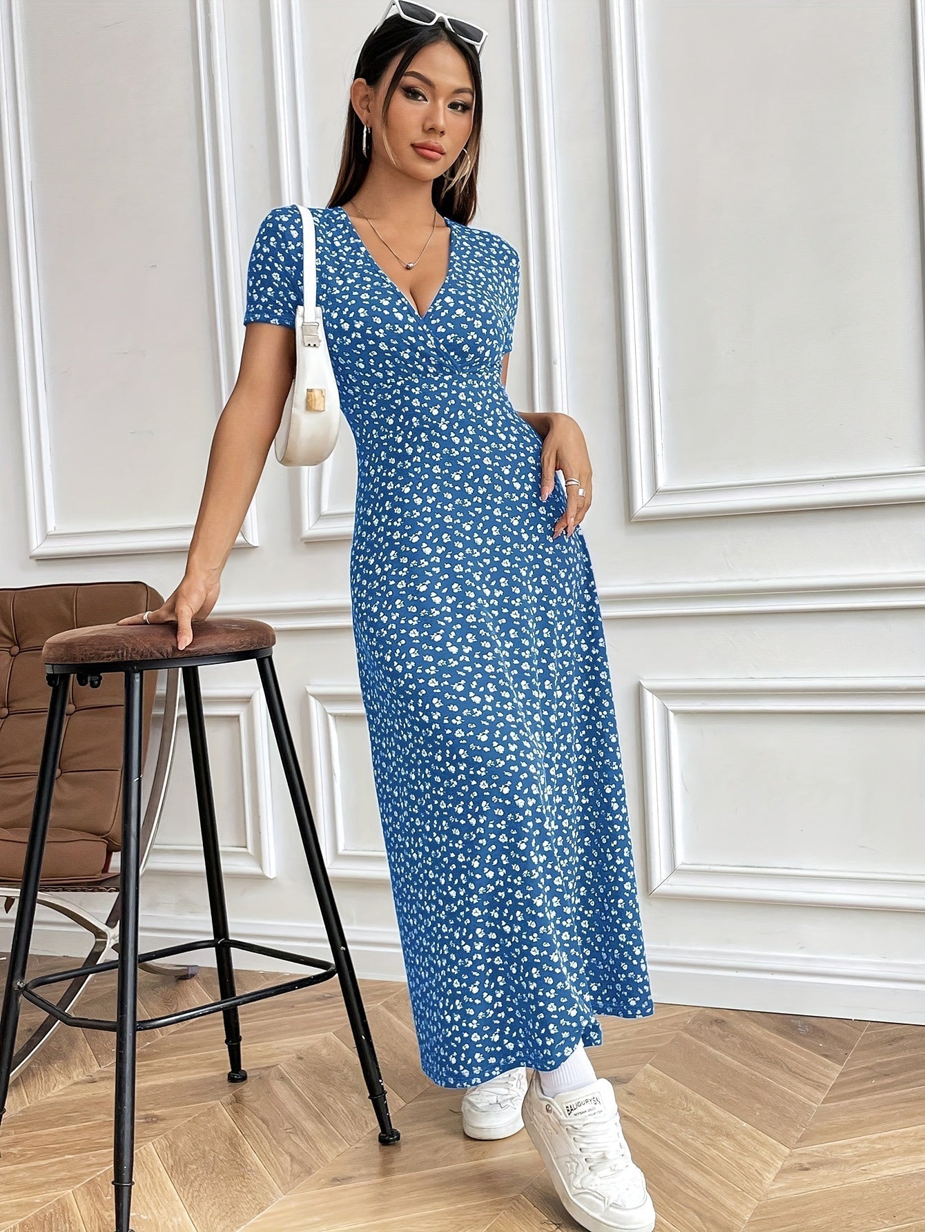 Ivyshape | Women's Chic Long Dress Summer