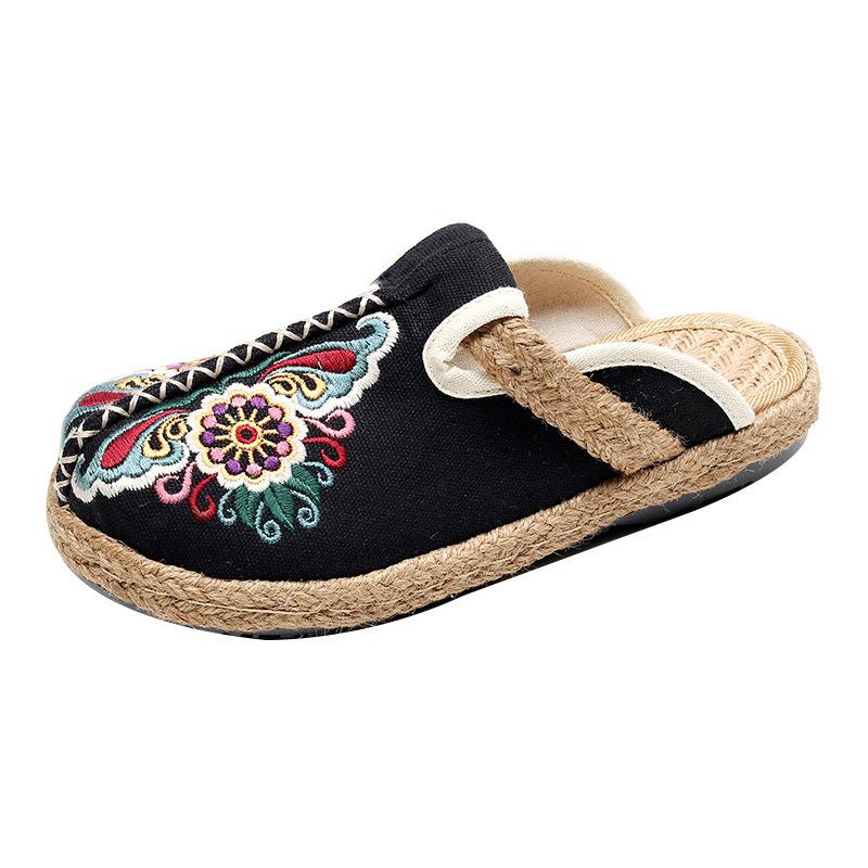 ethnic trend cloth shoes women's ancient embroidered women's shoes hand-woven shoes spread the supply explosions