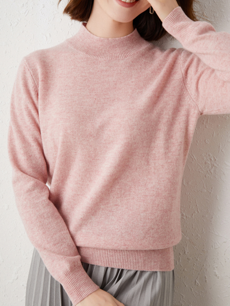 Ivyshape | Lightweight Turtleneck Sweater for Women