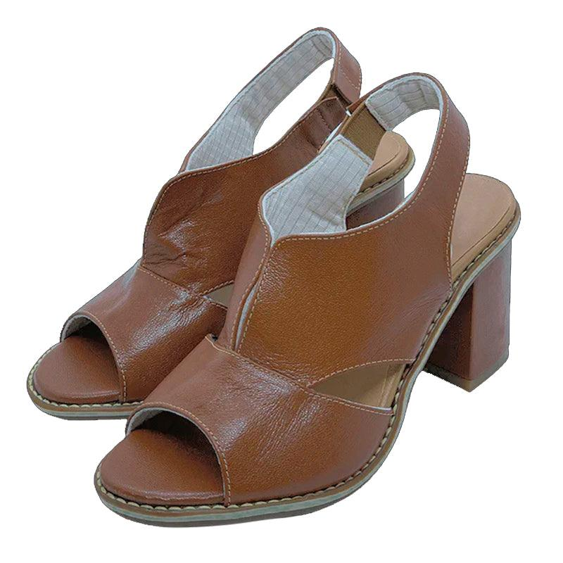 Ivyshape | Unmatched Durability and Timeless Elegance in Women's Sandals Made Of Genuine Leather