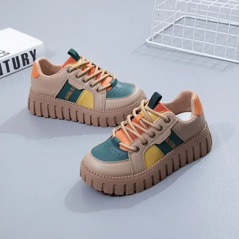 Durable Platform Sneakers for Women