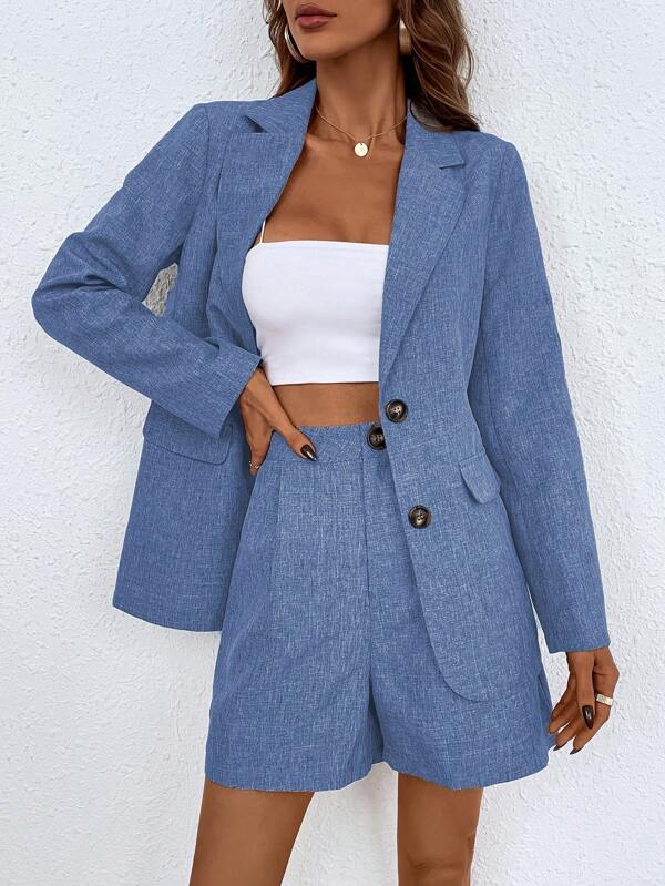 Ivyshape | Frenchy Blazer Suit