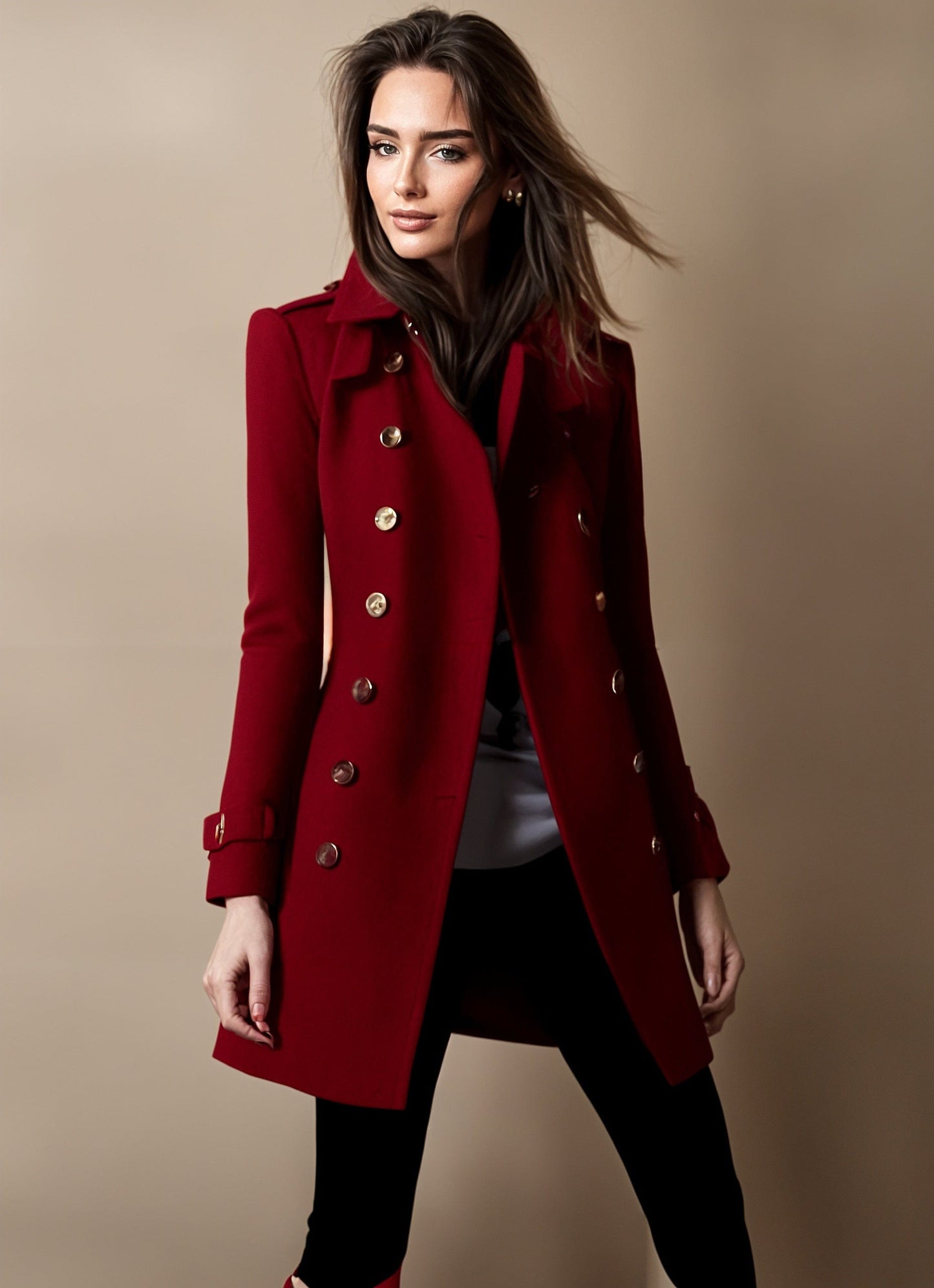 Ivyshape | Elegant Coat For Women