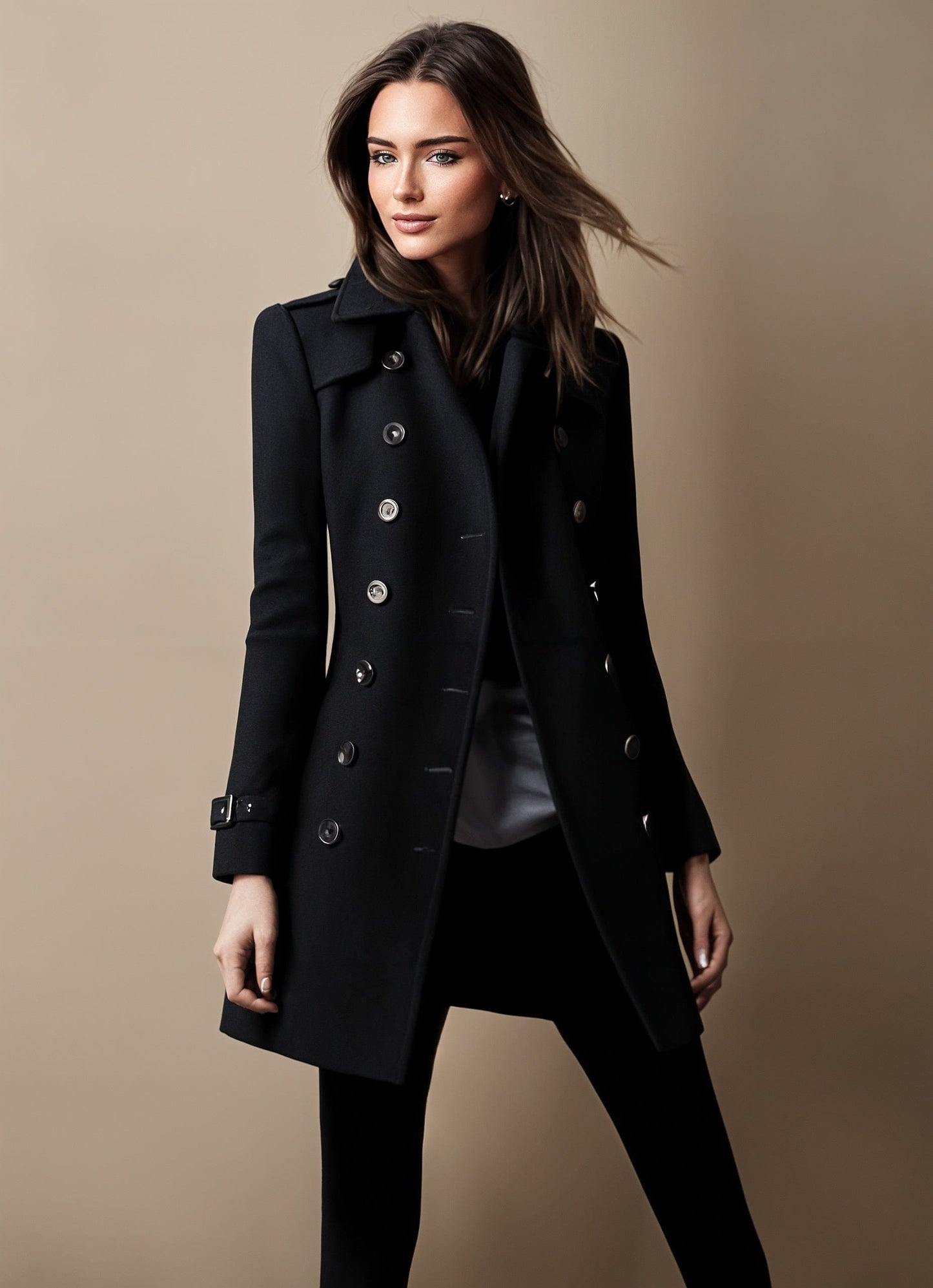 Ivyshape | Elegant Coat For Women