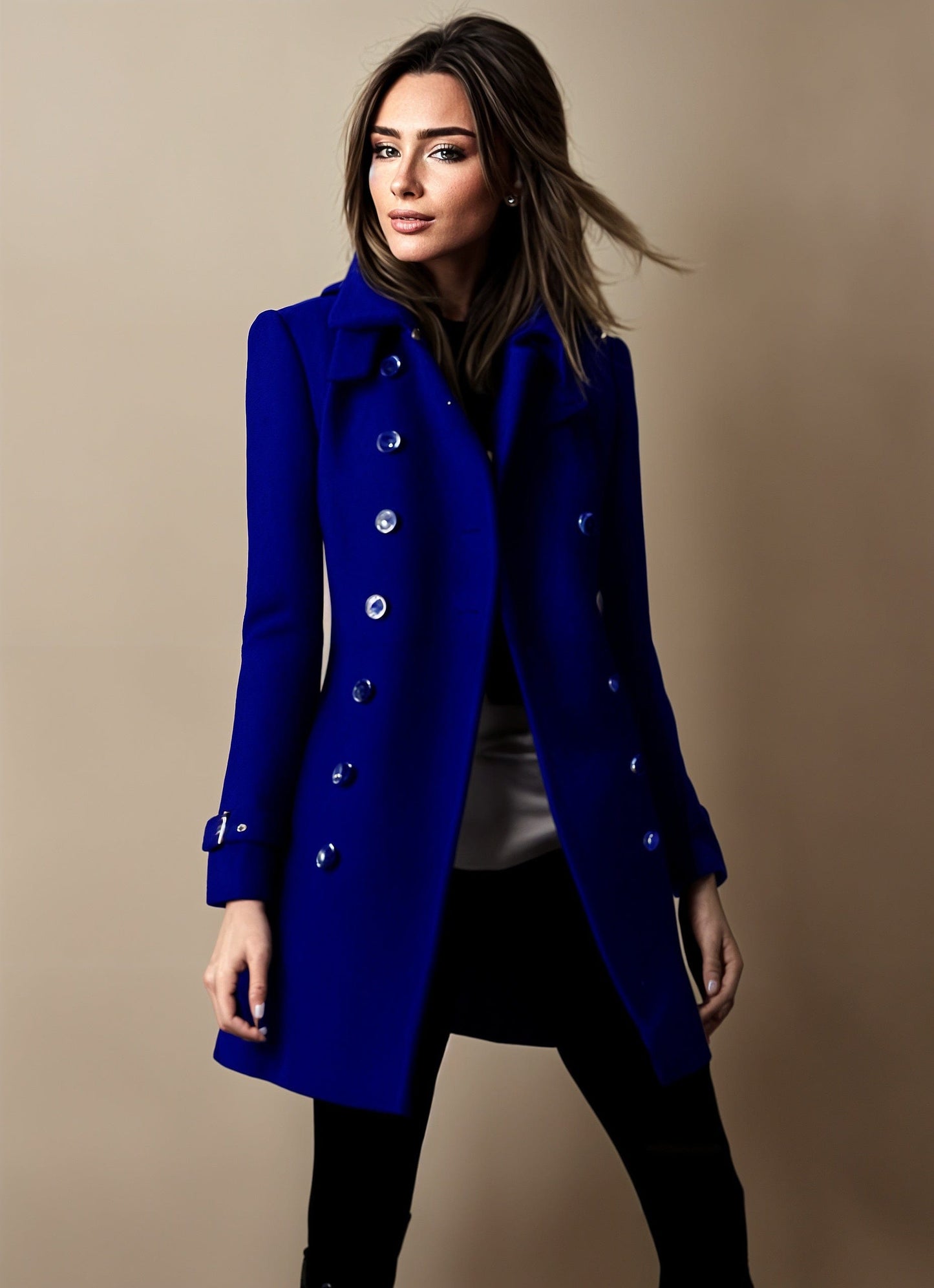 Ivyshape | Elegant Coat For Women