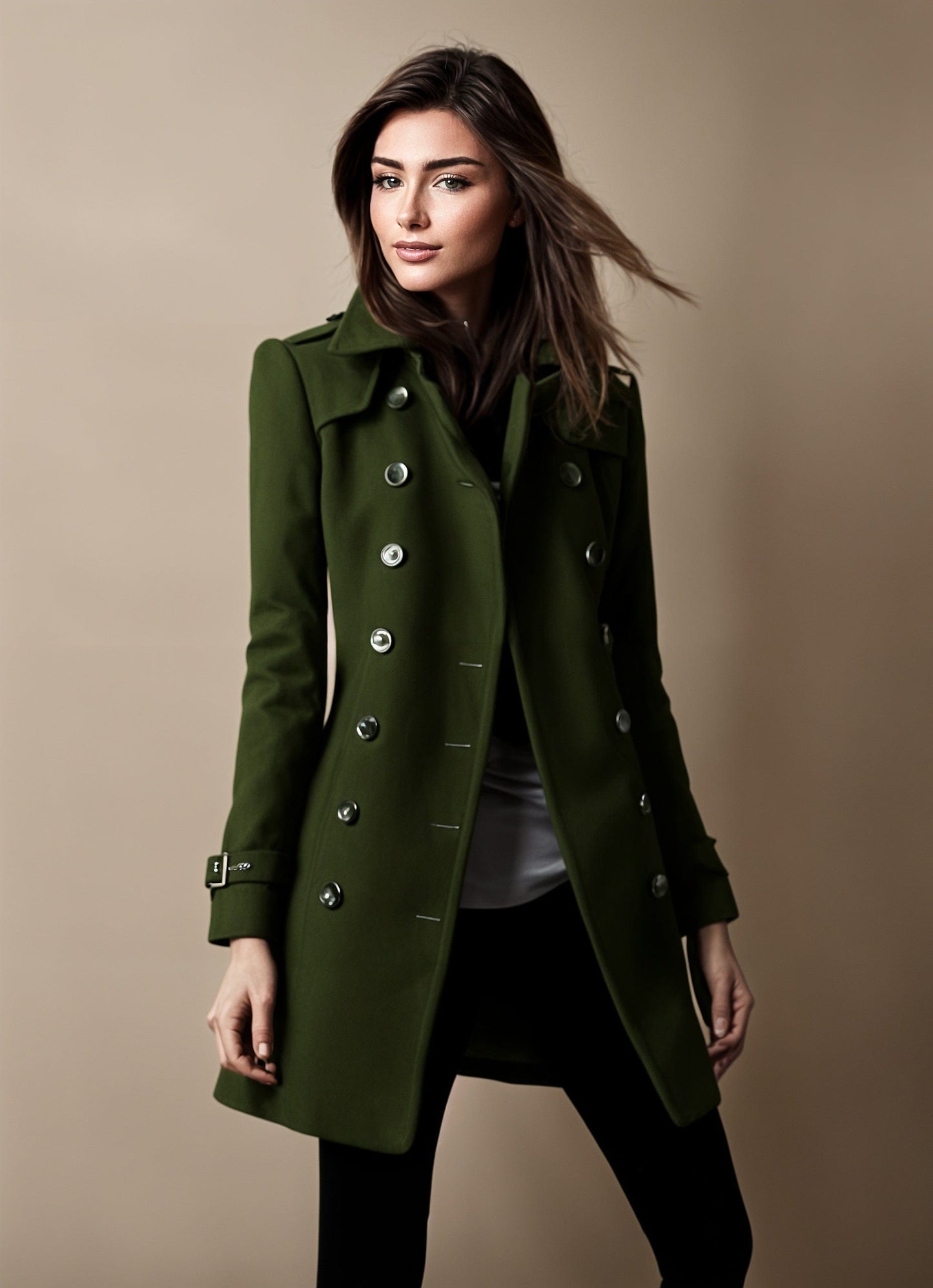 Ivyshape | Elegant Coat For Women