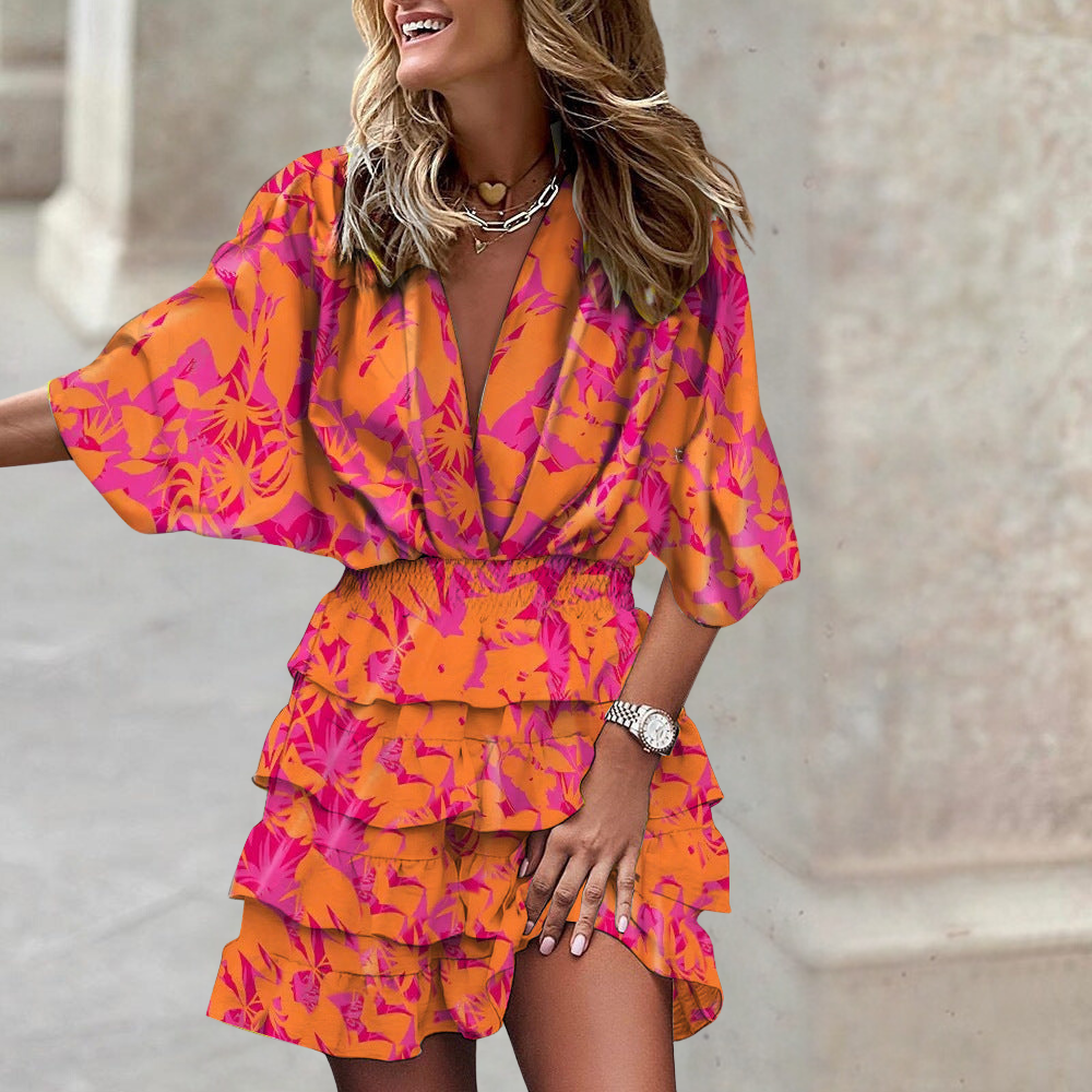 Ivyshape | Timeless Colourful Mini Dress