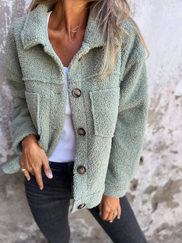 Ivyshape | Wool Short Jacket