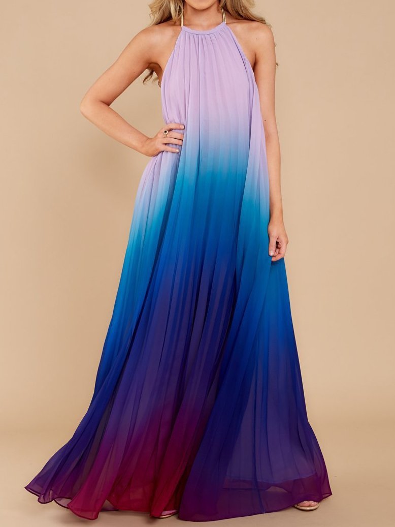 Sleeveless Bohemia 2018 Maxi Dress