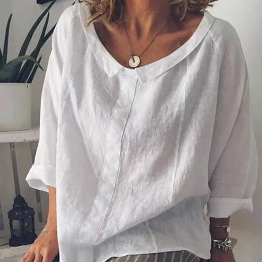 Ivyshape | Women's Comfy Loose Blouse Cool